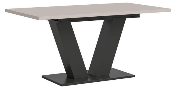 Xonox.home Tavolo da pranzo Motion imitazione grigio/imitazione cashmere L/A/P: 150x76x90 cm