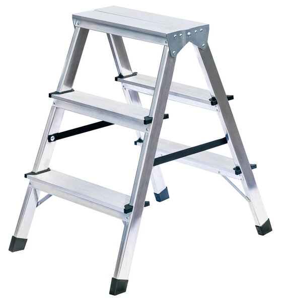 Scala domestica accessibile su entrambi i lati 2x3 gradini