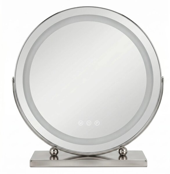 Specchio LED MAKE-UP Chrome 40 cm