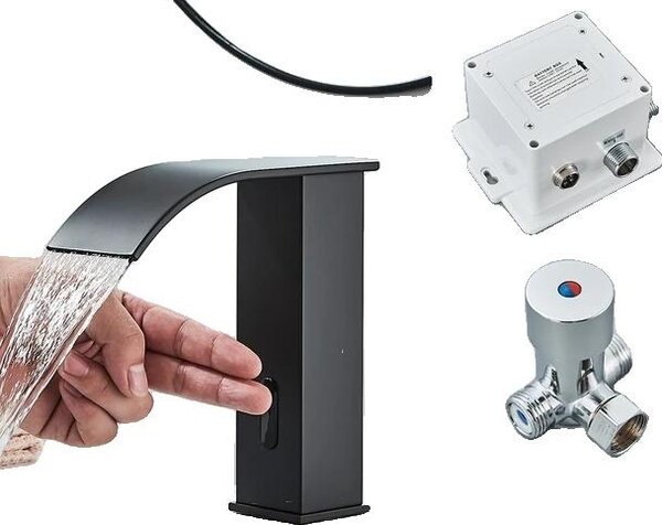 Miscelatore per lavabo, sensore intelligente, touchless