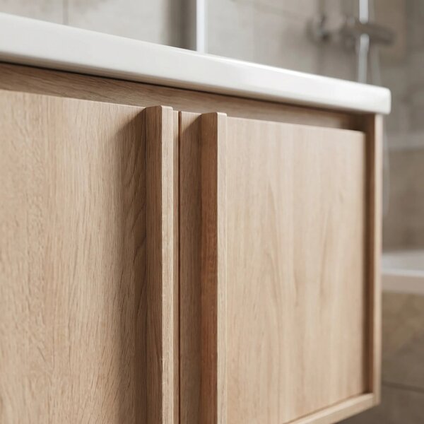 Set di mobili da bagno con lavabo Gama T25023 BXM 70CM
