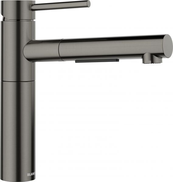 BLANCO ALTA-S II miscelatore cucina alta pressione acciaio satinato scuro tubo spray
