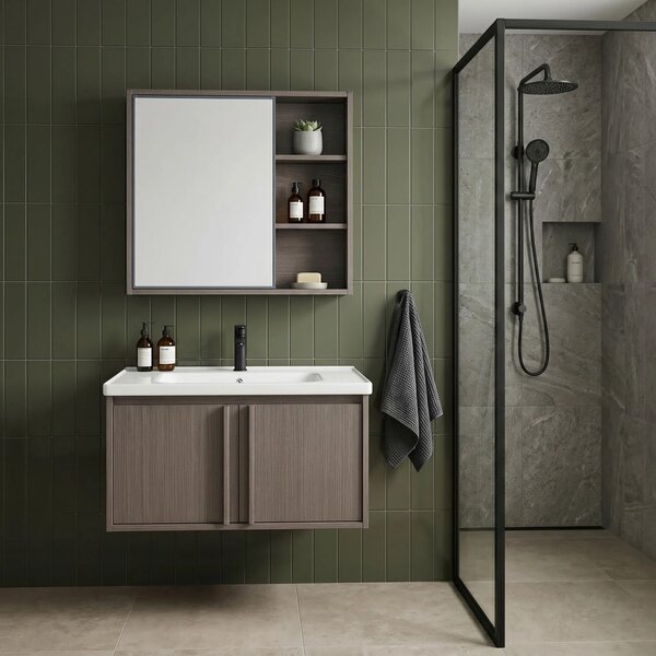 Set di mobili da bagno con lavabo Gama T25023 KJM 70CM