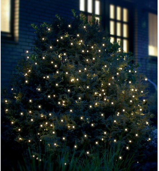 Luce decorativa LED Rete luminosa LED 3x3m 200 bianco freddo-verde F-H-S 02893