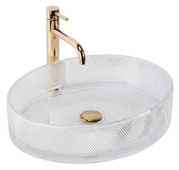 Lavabo da appoggio REA Mirella Transparent
