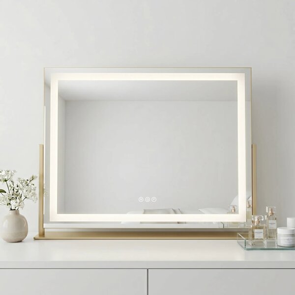 Specchio LED STUDIO L.Gold 58x45