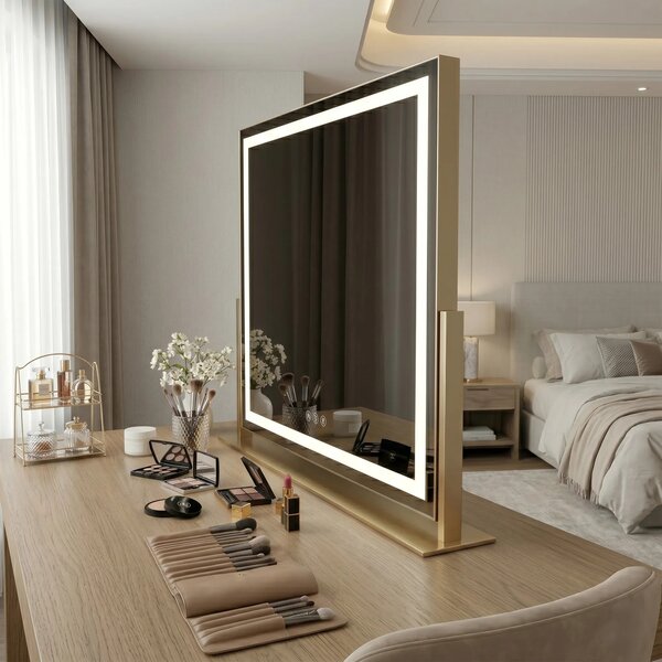 Specchio LED STUDIO L.Gold 58x45