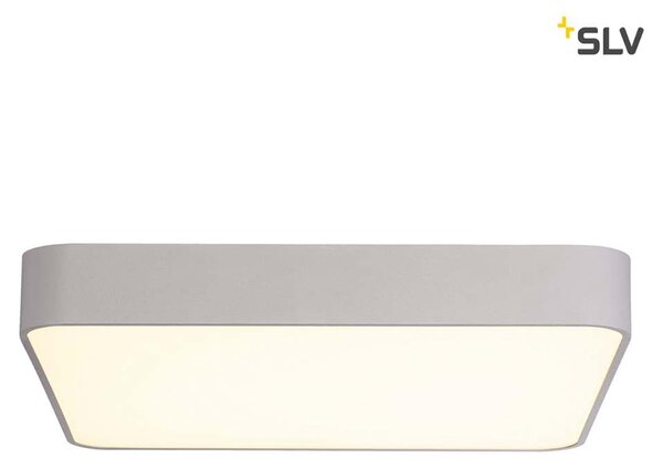 SLV Medo 60 Plafoniera LED quadrata grigio argento 1-10V 3000K SLV 1000727