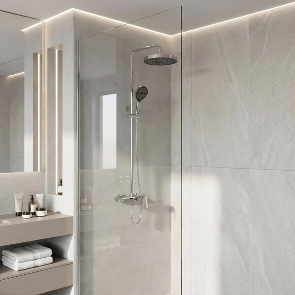 Set doccia Rea Vision Chrome