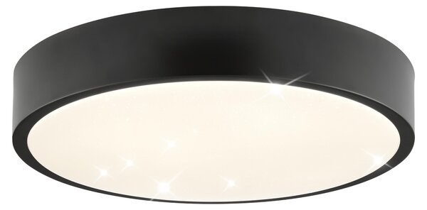 Plafoniera LED Slimline Starry Ø 29 x 6,5 bianco neutro bianco-nero