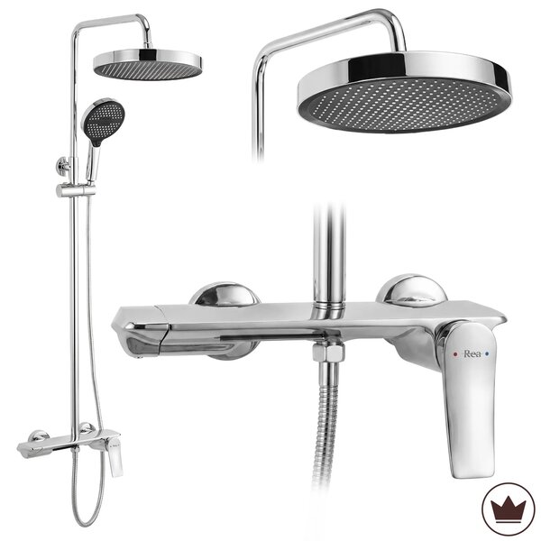 Set doccia Rea Vision Chrome