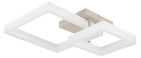 Globo 48047D - Plafoniera LED ZARA LED/24W/230V 3000K 46,5x62,5 cm