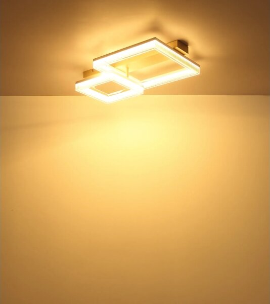Globo 48047D1 - Plafoniera LED ZARA LED/24W/230V 3000K 33x53 cm