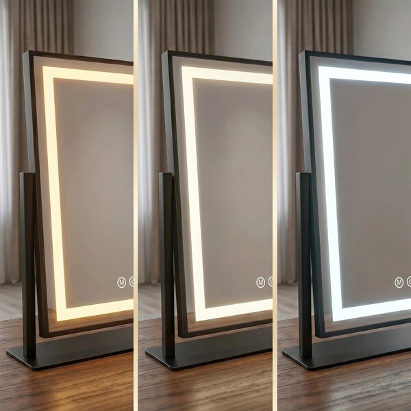 Specchio LED LUMI Black 30x40cm