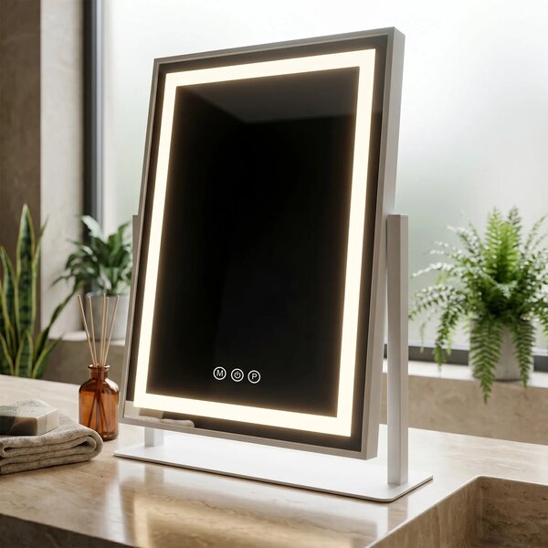 Specchio LED LUMI White 30x40cm
