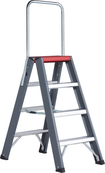 Scala a pioli Altrex Falco, accessibile da entrambi i lati, con 4 pioli e maniglia