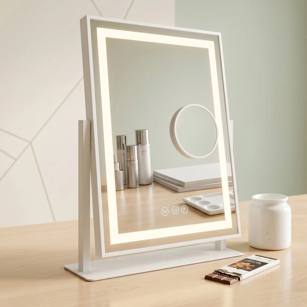 Specchio LED LUMI White 30x40cm