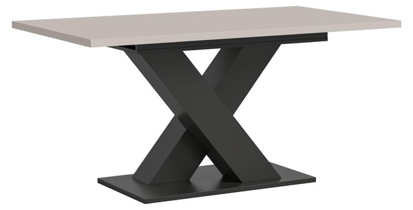 Xonox.home Tavolo da pranzo Motion imitazione grigio/imitazione cashmere L/A/P: 150x76x90 cm
