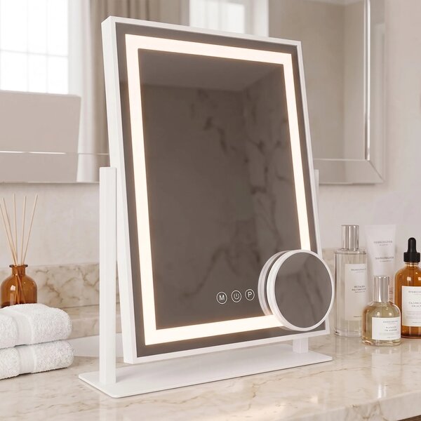 Specchio LED LUMI White 30x40cm