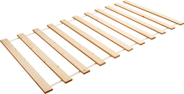 Griglia a rotelle in pino massiccio, 90 x 200 cm