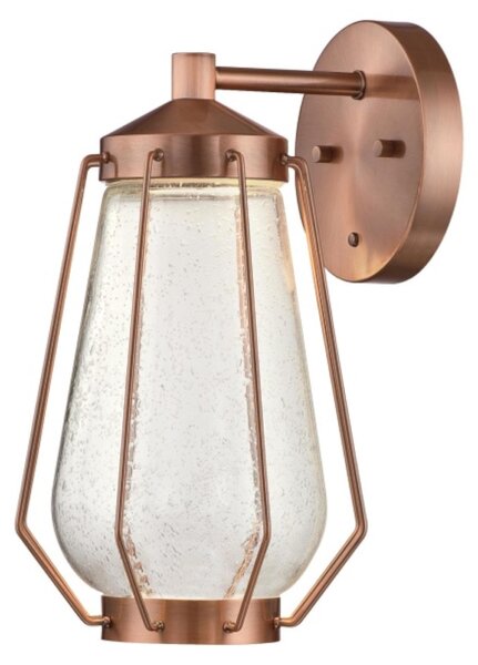 Applique a LED da esterno Corina in rame