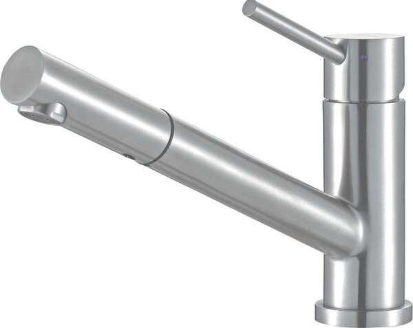 Miscelatore monocomando Victory GT2026 HD in acciaio inox con deviatore e aeratore