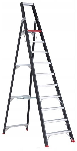 Altrex Taurus, scala a pioli a gradini con accesso da un solo lato, TGB, 10 gradini