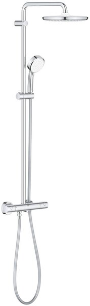 Sistema doccia Tempesta C 250 26670 con termostatico Braccio doccia 390 mm cromo