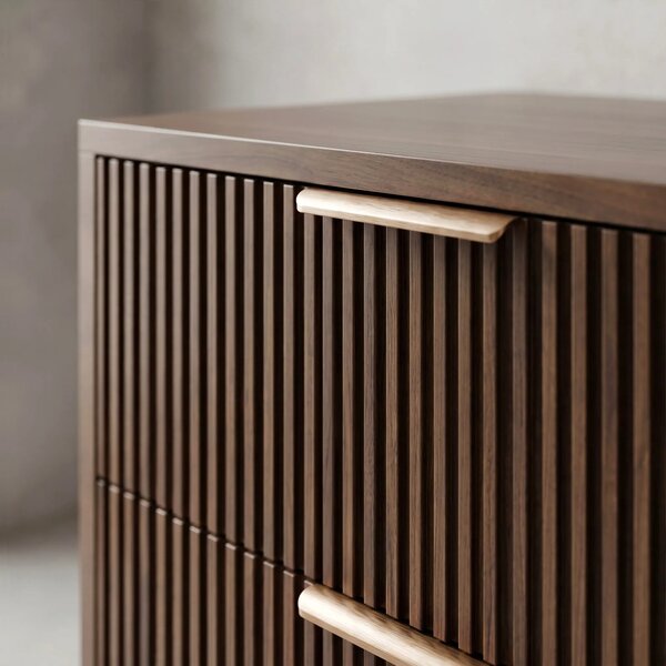 Mobile bagno sotto lavabo Rea Mono 60cm Brown