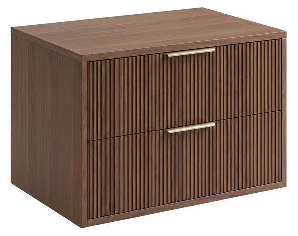 Mobile bagno sotto lavabo Rea Mono 60cm Brown