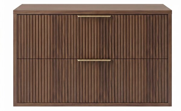 Mobile bagno sotto lavabo Rea Mono 80cm Brown