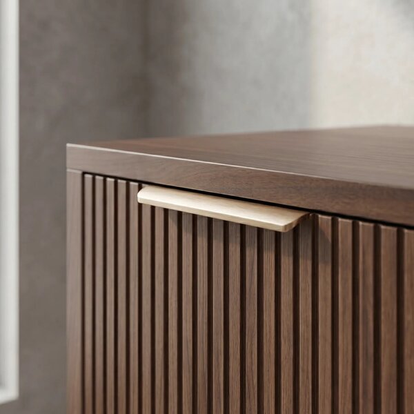 Mobile bagno sotto lavabo Rea Core 60cm Brown
