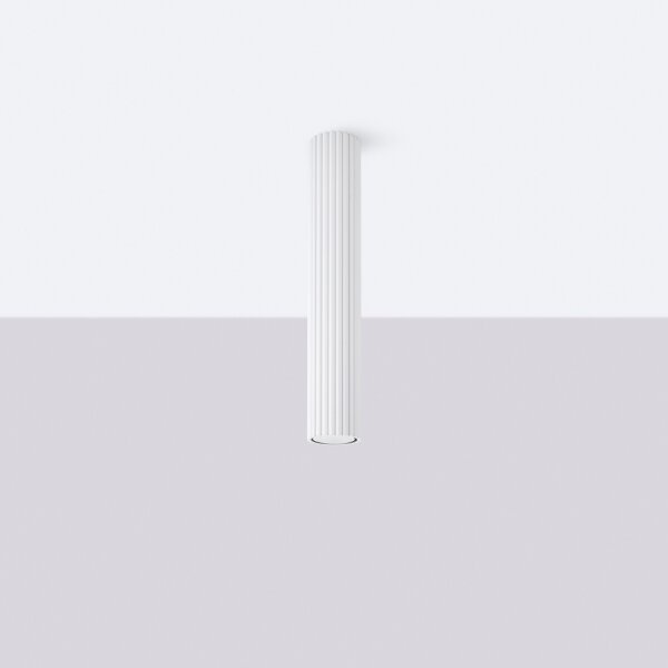 Sollux SL.1533 - Faretto KARBON 1xGU10/10W/230V 40 cm bianco