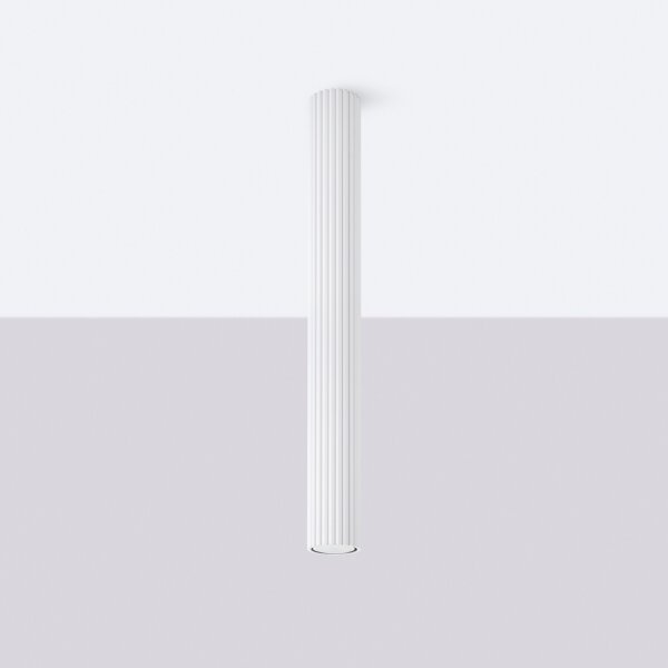 Sollux SL.1534 - Faretto KARBON 1xGU10/10W/230V 60 cm bianco