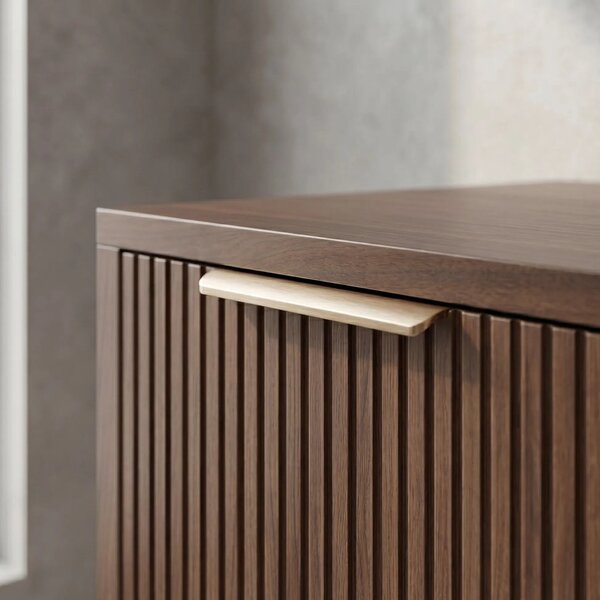 Mobile bagno sotto lavabo Rea Core 80cm Brown