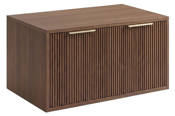 Mobile bagno sotto lavabo Rea Core 80cm Brown