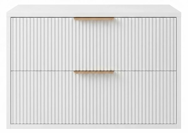 Mobile bagno sotto lavabo Rea Mono 60cm White