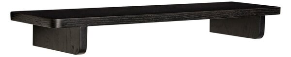 Mensola nera in rovere 80 cm Poke - Hübsch