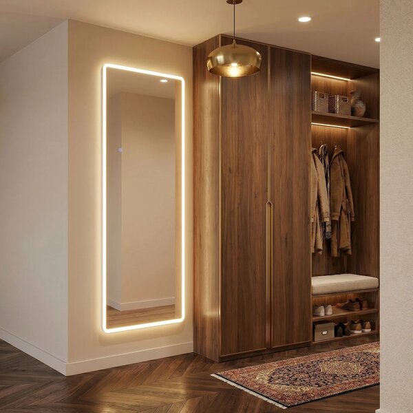 Specchio LED Classico 60x170cm White
