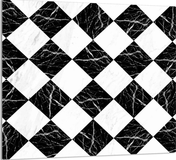 PIATTO IN VETRO PER CUCINA 65x60 Mosaico