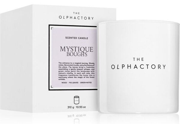 The Olphactory White Insignia Mystique Boughs candela profumata 310 g