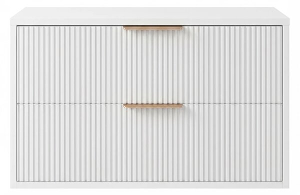 Mobile bagno sotto lavabo Rea Mono 80cm White