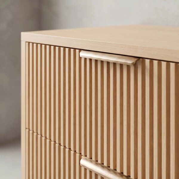 Mobile bagno sotto lavabo Rea Mono 60cm Beige