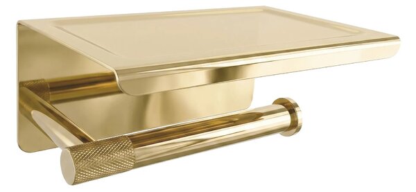 Portarotolo con ripiano 6613 Modern Gold