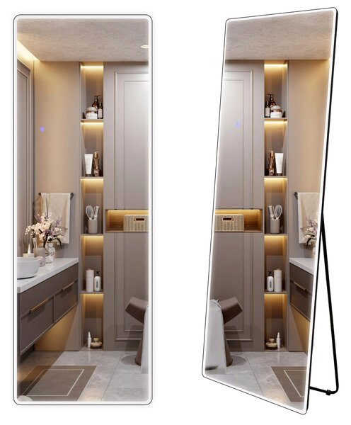 Specchio LED Classico 60x170cm Black