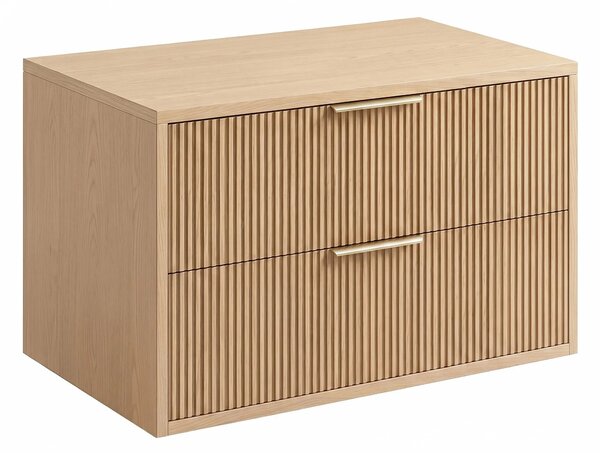Mobile bagno sotto lavabo Rea Mono 80cm Beige