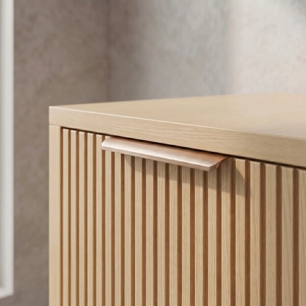 Mobile bagno sotto lavabo Rea Core 60cm Beige