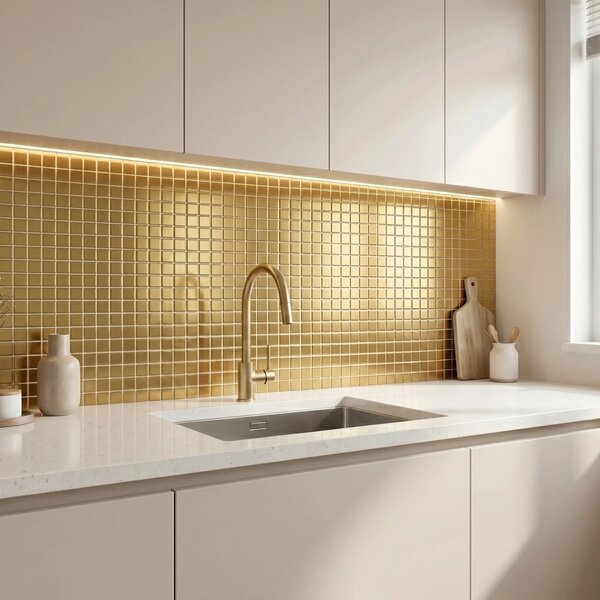 Mosaico da Parete Glass REA P14014