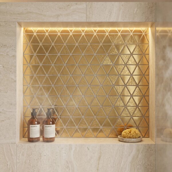 Mosaico da Parete Glass REA P14459