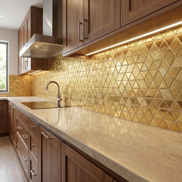 Mosaico da Parete Glass REA P14459